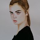 Meu projeto do curso: Retrato em aquarela a partir de uma fotografia. Watercolor Painting project by Sonia Marreiros - 02.01.2021