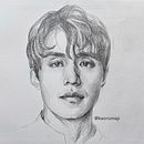 My project in Realistic Portrait with Graphite Pencil course. Un proyecto de Dibujo a lápiz, Dibujo de Retrato y YouTube Marketing de Nguyen Nguyen - 02.02.2021
