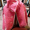 Pink quilted jacket. Un progetto di Cucito di Haley Jarret - 02.02.2021