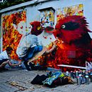 Proyecto Mural Torrelodones. Een project van  Urban art y Schilderij van Lucas Gallego Sánchez - 21.11.2019