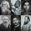 Paintings, oil on canvas. Un proyecto de Pintura al óleo de Sanjib Ahmad - 03.02.2021