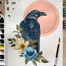 Mi Proyecto del curso: Ilustración naturalista de aves con acuarela. Un proyecto de Ilustración tradicional, Ilustración naturalista				, Pintura a la acuarela y Pintura gouache de María Fernández - 03.02.2021