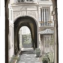 Francia. Een project van Architectuur, Traditionele illustratie y  Architecturale illustratie van florpopla - 03.02.2021