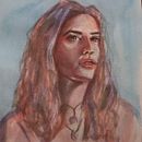My project in Artistic Portrait with Watercolors course. Pintura em aquarela projeto de Laura Gutiérrez - 03.02.2021