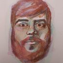 Watercolor portrait. Pintura em aquarela projeto de Laura Gutiérrez - 03.02.2021