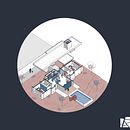 Mi Proyecto del curso: Ilustración digital de proyectos arquitectónicos. Een project van 3D, 3D-animatie, Architectuur, Digitale architectuur, Collage y Communicatie van Pilar Hernández - 04.02.2021