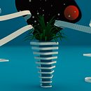 My project in Lighting Techniques with Cinema 4D course. Un projet de 3D de Lucian Olteanu - 06.02.2021