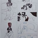My project in Inking Techniques for Comics and Illustration course. Artistic Drawing, Comic & Ink Illustration project by chloe.ducroizet - 02.07.2021