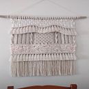 Mi Proyecto del curso: Introducción al macramé: creación de un tapiz decorativo. Un proyecto de Macramé de Inma RL - 14.02.2021