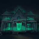 The haunted house. Een project van Digitale tekening, Digitale illustratie, Traditionele illustratie y  Digitaal schilderij van Emmanuelle Schiavon - 24.02.2021