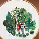 My project in Introduction to Botanical Embroidery course. Embroider project by Margarida Vasconcelos - 02.08.2021