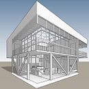 Proyecto Final del curso Diseño y modelado arquitectónico 3D con Revit. Un progetto di Architettura e Architettura digitale di Erick PGP - 10.02.2021