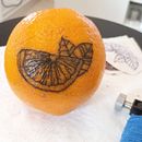 Meu projeto do curso Tatuagem para principiantes: Tatuar uma laranja!. Tattoo Design project by nandofreitas - 02.09.2021