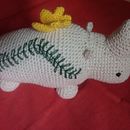 Mi Proyecto del curso: Diseño y creación del Rinoceronte y su amigo. Crochet project by Silvia Real Ihlenfeld - 02.09.2021