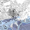 Nottingham flooding map. Un progetto di Architettura di walala159 - 09.02.2021