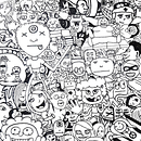 Mis ilustraciones. Comic, Ilustração com tinta, e Desenho projeto de Micaela Asaff - 10.02.2021