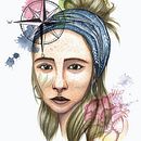 Mi Proyecto del curso: Retrato ilustrado en acuarela. Un progetto di Belle arti, Disegno, Disegno artistico, Disegno di ritratti, Illustrazione tradizionale, Pittura e Pittura ad acquerello di Neus - 10.02.2021