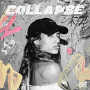 KYNE - COLLAPSE / MIXTAPE COVER. Collage, Design, Graphic Design, Traditional illustration, and Painting project by Rachel Demetz - 04.20.2020