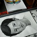 Retrato de miniLoveofmylive. Desenho de retrato projeto de Isi RM - 10.02.2021