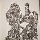 A bit more complex stuff.. Traditional illustration project by Piotr Ludwinek - 02.10.2021