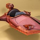 spacial car. Un proyecto de 3D de Teo Estrela - 11.02.2021