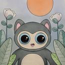 First steps in Procreate. Digital Illustration project by Karin Due Østergaard-Jensen - 02.11.2021