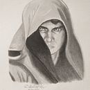 Mi proyecto con lo aprendido, retrato de Anakin Skywalker.. Portrait Drawing project by dilanleandropineda - 02.12.2021