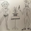 Mi Proyecto del curso: Introducción a la creación de personajes estilo cartoon. Desenho a lápis projeto de Almudena Pais Gomez - 12.02.2021