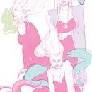 Mi Proyecto del curso: Técnicas de dibujo tradicional con Procreate. Digital Drawing, and Digital Illustration project by Pink Necro - 02.10.2021