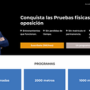 Efisicas, membresía de formación de pruebas físicas para opositoresNuevo proyecto. Web Development, and Web Design project by Rosa Suñé Barniol - 04.21.2020