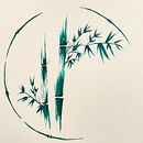 Bamboo. Een project van Aquarelschilderen van yunna - 13.02.2021