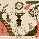 Mi Proyecto del curso: Introducción al grabado ilustrado con Procreate. Ilustração tradicional projeto de Julia Oberti - 05.03.2021