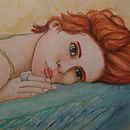 Mi Proyecto del curso: Retrato ilustrado en acuarela. Digital Drawing project by anacortesvillena - 02.14.2021