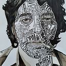 My project in Hand-Drawn Typographic Portrait course. Projekt z dziedziny  R, sunek, T i pografia użytkownika olastofos - 14.02.2021