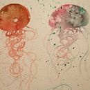 My project in Modern Watercolor Techniques course <3 Ein Projekt aus dem Bereich Bildende Künste, Traditionelle Illustration, Aquarellmalerei und Malerei von dakotaw - 09.07.2021