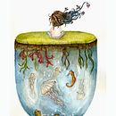 Mi Proyecto del curso: Técnicas de acuarela para ilustraciones de ensueño. Un projet de Illustration traditionnelle de eltallerdelaratita - 15.02.2021