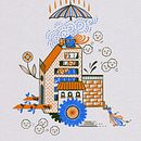 Meu projeto do curso: Introdução à gravura ilustrada com Procreate. Een project van Digitale illustratie van Marin Leal - 15.02.2021