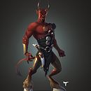 Angel and Devil Creation Process and Animation. Un progetto di Animazione 2D, Animazione di personaggi, Arte concettuale, Character design, Illustrazione tradizionale e Videogiochi di Tiago Colaço - 05.02.2021