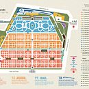 Plano del Real Jardín Botánico de Madrid. Un projet de Design graphique de Pelopantón - 01.02.2020