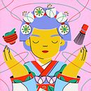 Meu projeto do curso: Composição criativa para ilustração com Procreate. Un proyecto de Ilustración tradicional de renatamiwa - 17.02.2021
