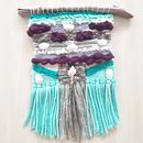 Mi Proyecto del curso: Introducción al tejido en telar de bastidor Ein Projekt aus dem Bereich Weben von Constanza Oneto - 19.02.2021