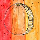 acuarelas naranja. Un progetto di Pittura ad acquerello di Lucia Lara - 17.02.2021