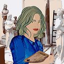 Pinina Dibujando Ein Projekt aus dem Bereich Zeichnung, Digitale Zeichnung, Traditionelle Illustration und Digitale Illustration von Camila Juan - 30.12.2020