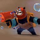 Panda  - Digital Painting for Characters Color and Light A course by Joel Santana - my first try with digital art  . Un progetto di Animazione 2D, Animazione di personaggi e Character design di Ruba Al Sbei - 19.02.2021
