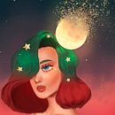 This is my final project which I call Luna. I still have a long way to go but I really enjoyed this course. I have to improve many things including the issue of blocking myself when drawing. I hope the teacher likes it too. Thanks. Ein Projekt aus dem Bereich Digitale Zeichnung von Roselly King - 20.02.2021