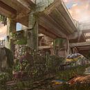 Matte Painting Medellín city. Matte Painting project by Mauricio Agudelo - 11.16.2020
