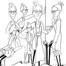 My project in Illustration and GIF Creation on Procreate course. Un progetto di Animazione 2D di Caroline Archambault - 20.02.2021