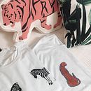 🦓+ 🐆 . Fashion Design, and Traditional illustration project by Marina Galvez Rios - 02.20.2021