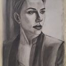 Mi Proyecto del curso: Retrato realista al carboncillo. Un proyecto de Bellas Artes, Dibujo y Dibujo de Retrato de Marina Pastor - 07.03.2021