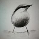 Watercolour birds . % annadaamen tarafından hazırlanan Sulubo, Ve a Resim projesi - 02.21.2021